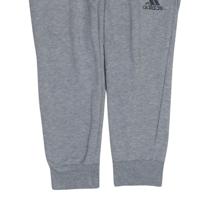 Adidas Men's Grey Regular Fit Sweatpants Size M