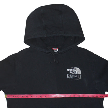 The North Face Men’s Black Pullover Hoodie M Embroidered Logo Denali Outdoor