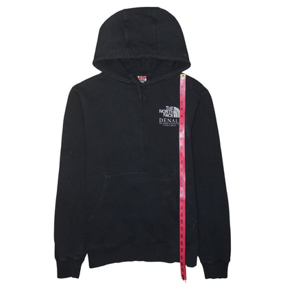 The North Face Men’s Black Pullover Hoodie M Embroidered Logo Denali Outdoor