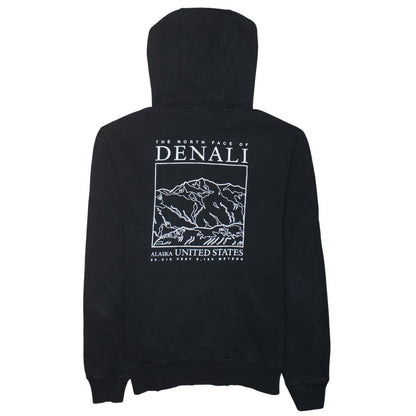 The North Face Men’s Black Pullover Hoodie M Embroidered Logo Denali Outdoor