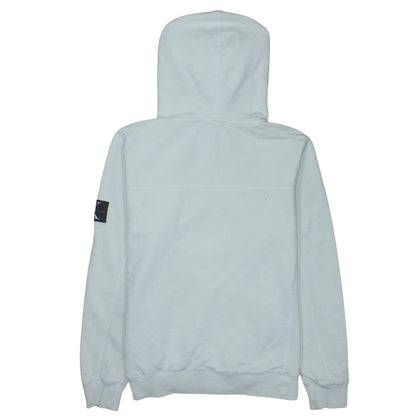 Calvin Klein Jeans Men's White Pullover Hoodie M Regular Fit