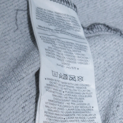 Nike Men's Grey Dri-Fit Full Zip Hoodie M Sportswear