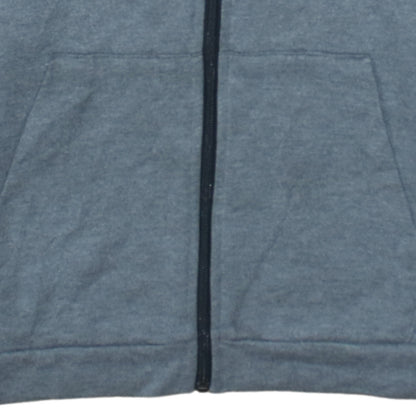 Nike Men's Grey Dri-Fit Full Zip Hoodie M Sportswear