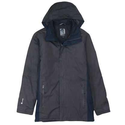 Regatta Men’s Black Waterproof Hooded Rain Coat Jacket Size S