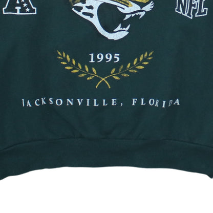 H&M Women’s Green Jacksonville Jaguars NFL Sweatshirt M Cotton Blend