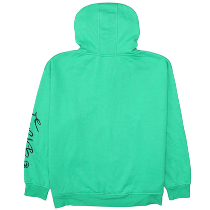 Disney Women Green Mickey Mouse Pullover Hoodie XL