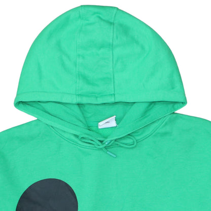 Disney Women Green Mickey Mouse Pullover Hoodie XL