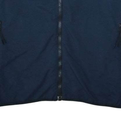 Nike Mens XL Blue Windbreaker Hooded Jacket USATF Sportswear
