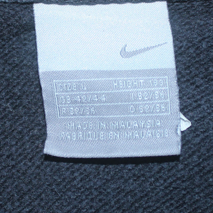 Nike Men's Black Pullover Hoodie L Sportswear Graphic Fleece