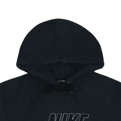 Nike Men's Black Pullover Hoodie L Sportswear Graphic Fleece