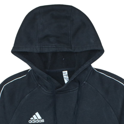 Adidas Men's Black Pullover Hoodie Size S Sports Fleece Sweatshirt