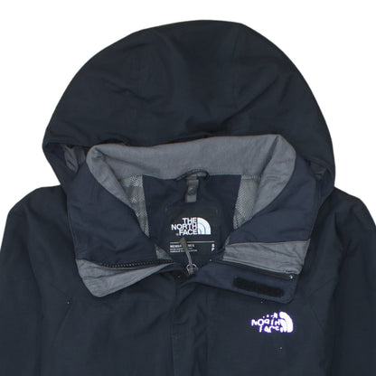 The North Face Mens Black Small Waterproof Hooded Jacket