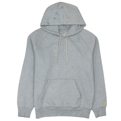 Carhartt Work In Progress Grey Pullover Hoodie Women S Cotton Blend