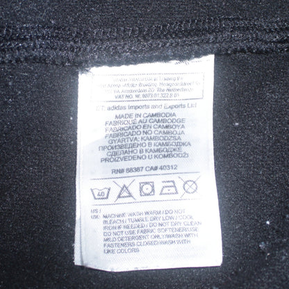 Adidas Womens Black Full Zip Hoodie XL Climalite Lightweight Hooded