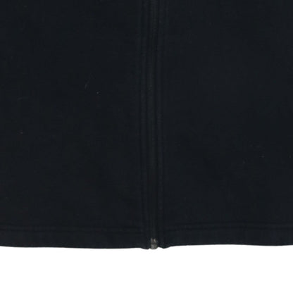 Adidas Women's Black Full Zip Hoodie Size 12 Regular Fit Sportswear