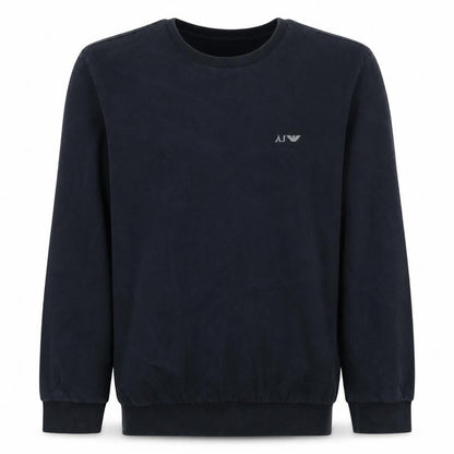 Armani Jeans Men’s Black Cotton Pullover Sweatshirt XS