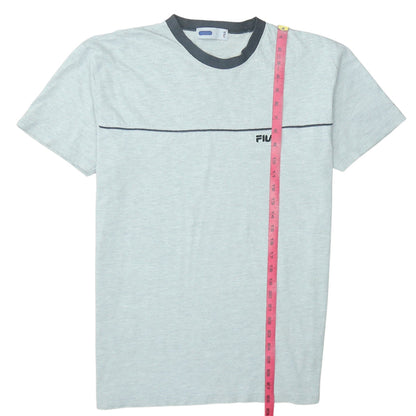 Fila Men's Grey Short Sleeve Crew Neck T-Shirt Size L