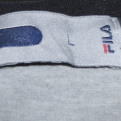 Fila Men's Grey Short Sleeve Crew Neck T-Shirt Size L