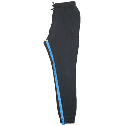 Lacoste Men’s Black Cotton Fleece Joggers Size M Casual Sportswear