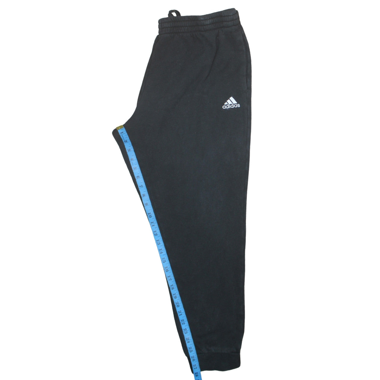 adidas Mens Black 2XL Jogger Trousers Fleece Comfort Fit
