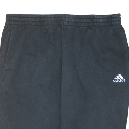 adidas Mens Black 2XL Jogger Trousers Fleece Comfort Fit