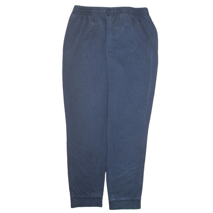 Adidas Men's Blue XL Jogger Sweatpants with Elastic Waist