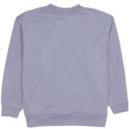 Adidas Women’s Lilac Crew Neck Sweatshirt Size 12 Cotton Blend