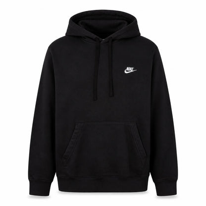 Nike Men's Black Pullover Hoodie M Fleece Sportswear