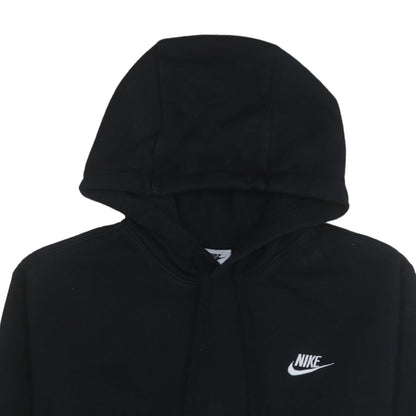 Nike Men's Black Pullover Hoodie M Fleece Sportswear