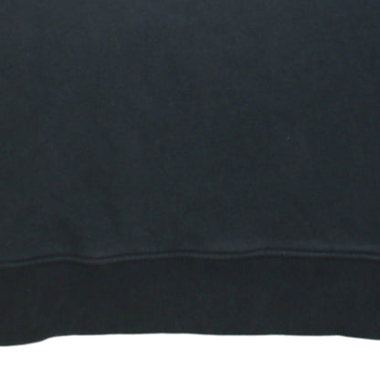Alpha Industries Men’s Black NASA Logo Pullover Sweatshirt L
