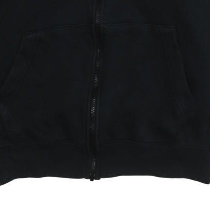 Nike Men's Black Full Zip Hoodie Small Fleece Sweatshirt