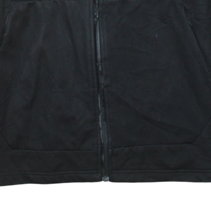 Napapijri Men's Black XL Softshell Zip Jacket Water Resistant