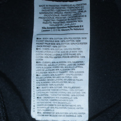 Nike Men's Black Jogger Sweatpants M Regular Fit Fleece Casual