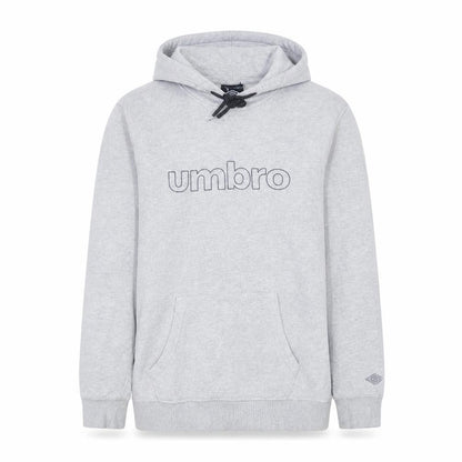 Umbro Men's Grey Pullover Hoodie M Regular Fit Sportswear