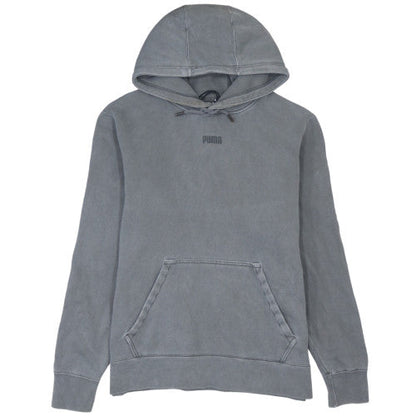 Puma Men Grey Pullover Hoodie M Regular Fit Sportswear