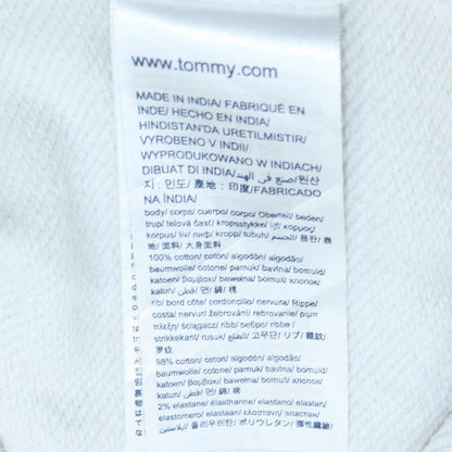 Tommy Jeans Men's White Logo Sweatshirt Regular Fit M
