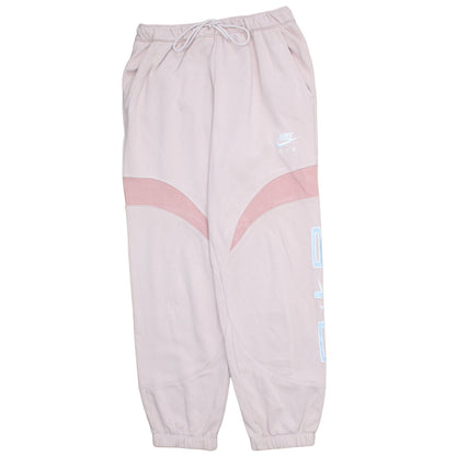 Nike Air Women's Pink Jogger Sweatpants Small Cotton Blend