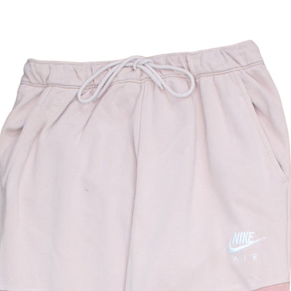 Nike Air Women's Pink Jogger Sweatpants Small Cotton Blend