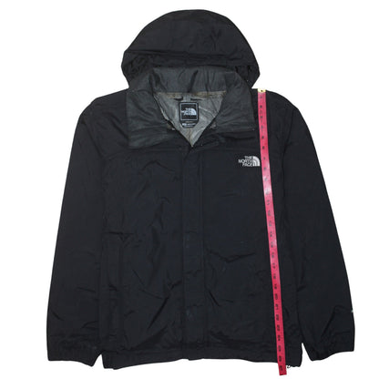 The North Face Men's Black Waterproof Hooded Rain Jacket M