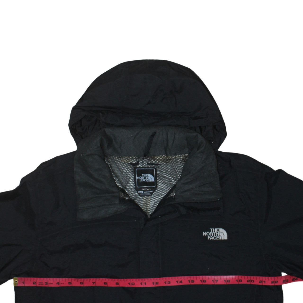 The North Face Men's Black Waterproof Hooded Rain Jacket M