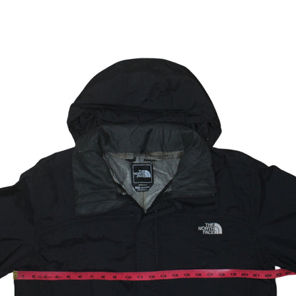 The North Face Men's Black Waterproof Hooded Rain Jacket M