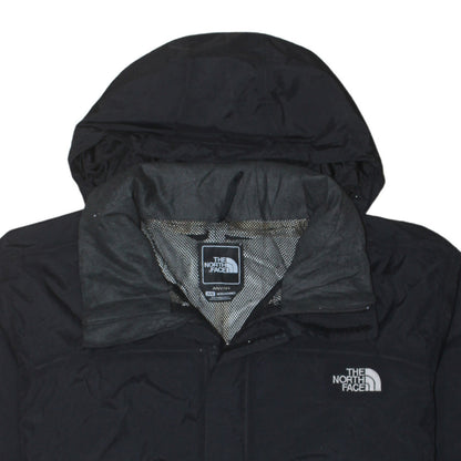 The North Face Men's Black Waterproof Hooded Rain Jacket M