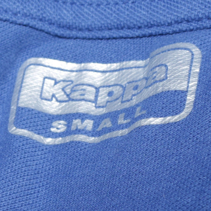 Kappa Men's Blue Cotton Short Sleeve Polo Shirt Size S
