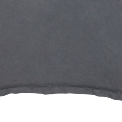 Napapijri Men's Grey Long Sleeve Polo Shirt Size L Cotton Embroidered