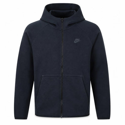 Nike Men's Black Full Zip Hoodie Sweatshirt Size M Regular Fit