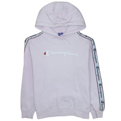 Champion Womens Pink Large Pullover Hoodie