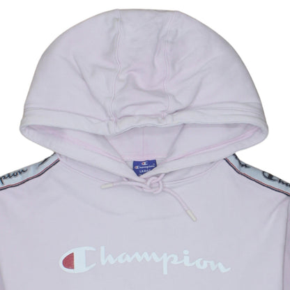 Champion Womens Pink Large Pullover Hoodie