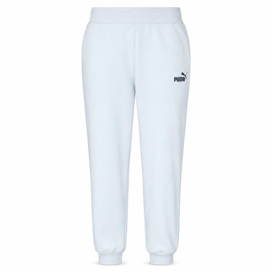 Puma Women White Jogger Sweatpants Size 12 Cotton Blend