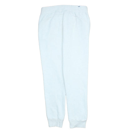 Puma Women White Jogger Sweatpants Size 12 Cotton Blend