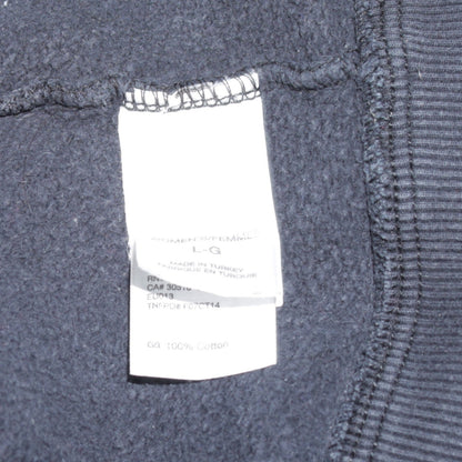 The North Face Women's Black Full Zip Hoodie Size L Cotton Casual